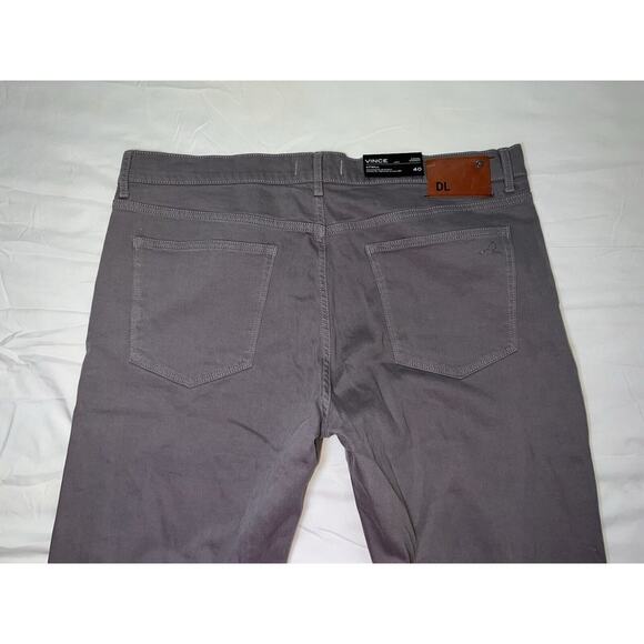 DL1961 Vince Jeans Men Size 40x34 Casual Straight Piccard Gray XTWILL Casual NWT - Picture 15 of 16